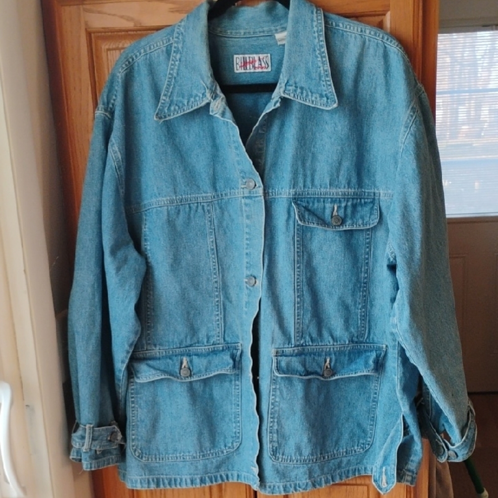 Bill Blass Blue Denim Jacket